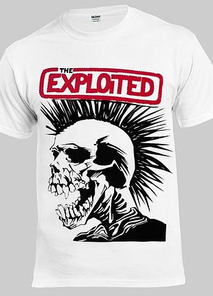 Футболка loys exploited logo белый xxl