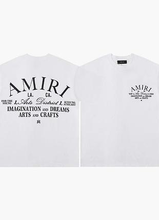 Футболка loys amiri амірі чорна 100% бавовна — чудова якість. xs