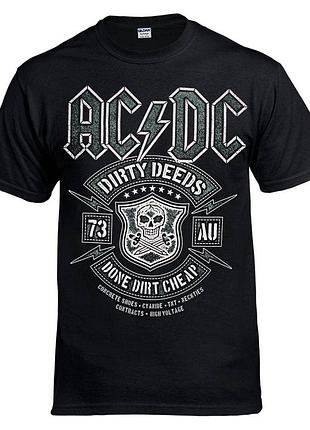Футболка loys ac/dc dirty deeds черный m