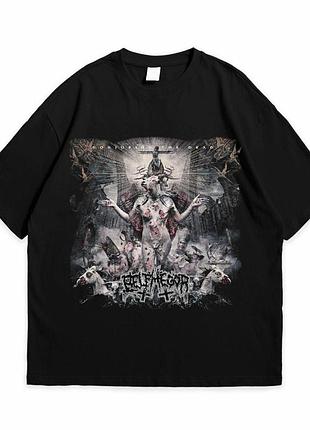 Футболка loys с принтом belphegor conjuring the dead черный xs