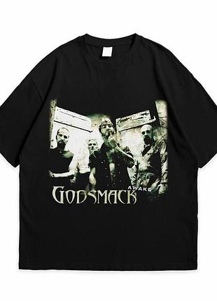 Футболка loys с принтом godsmack awake черный xs