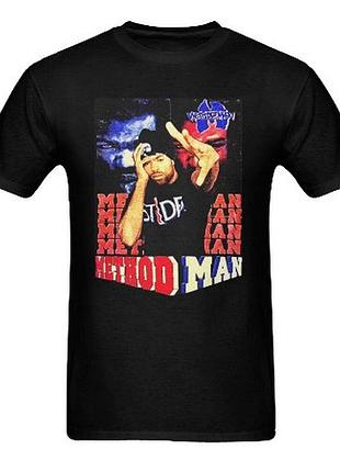 Футболка чёрная method man vintage look t-shirt s