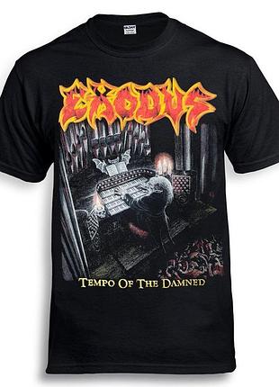 Футболка loys exodus - tempo of the damned черный xs