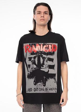 Футболка loys rwb - rancid - and out come the wolves (1995) xxl
