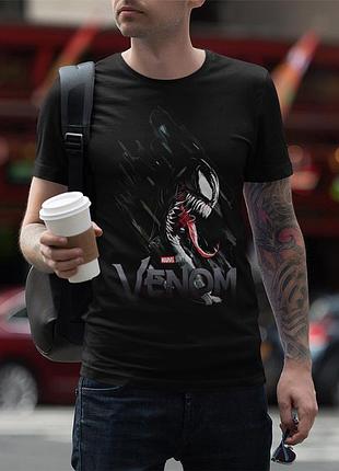 Футболка loys унисекс venom черный xxl
