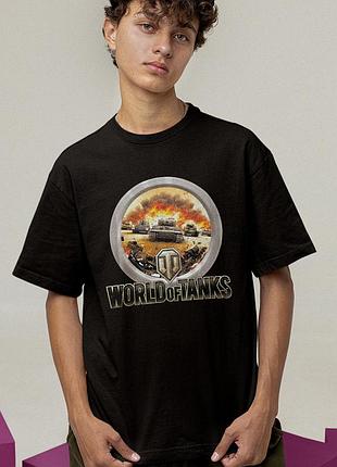Футболка loys унисекс world of tanks черный xs