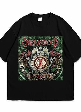 Футболка loys с принтом crematory infinity черный xs