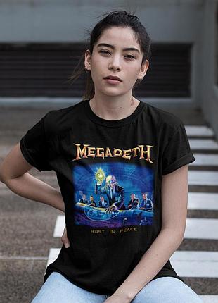 Футболка loys megadeth (rust in peace) черный xxl