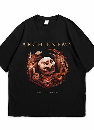 Футболка loys с принтом arch enemy will to power черный xxl