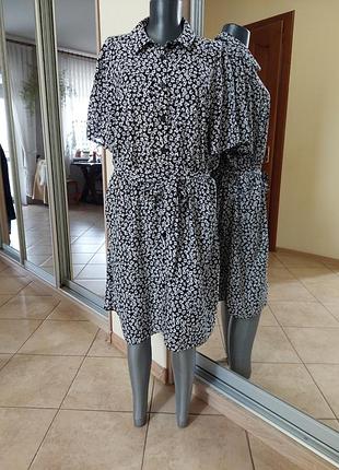 Вискозное платье 👗 рубашка