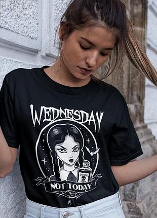 Футболка loys унісекс wednesday - not today xs