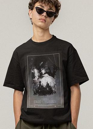 Футболка loys унісекс edward scissorhands (tim burton) чорний xs