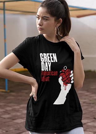 Футболка loys green day (american idiot) черный xl