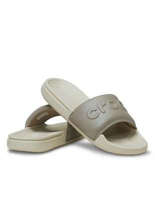 Шльопанці жіночі crocs сірі оригінал 39-40 розмір