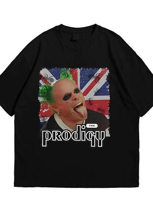 Футболка loys с принтом the prodigy кот флинт черный xs
