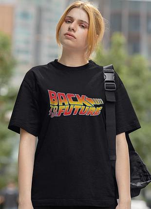 Футболка loys back to the future черный xl