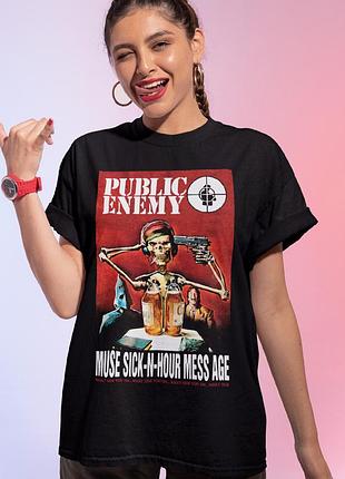 Футболка loys public enemy (muse sick n hour mess age) черный xs