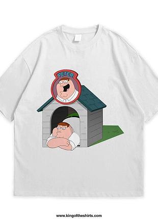 Футболка loys с принтом грифины family guy peter белый s