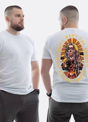 Футболка loys зсу з принтом sunset goons дівчина та собака xs