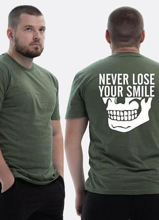 Футболка loys зсу з принтом never lose your smile xs