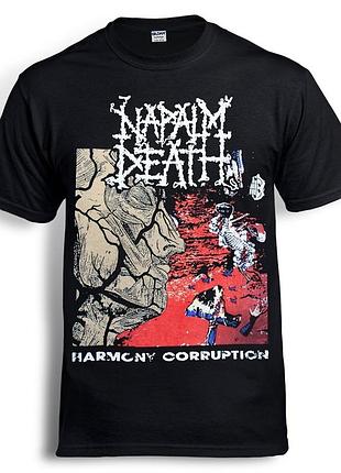 Футболка loys napalm death harmony corruption чорний xs