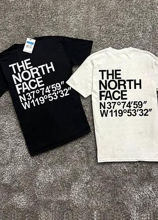 Футболка loys the north face coordinates чорний xs