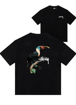 Футболка loys stussy стусі бавовняна з принтом у2к art.007 xl