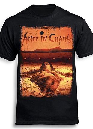Футболка loys alice in chains - dirt черный xl