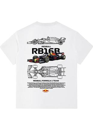 Футболка loys хлопковая с принтом formula 1 y2k art.004 xl