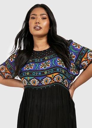 Boohoo нова літня вільна футболка топ xl