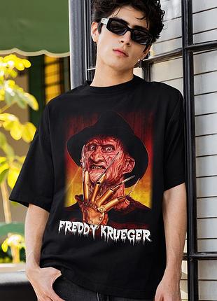 Футболка loys унісекс a nightmare on elm street (freddy krueger poster) чорний xs