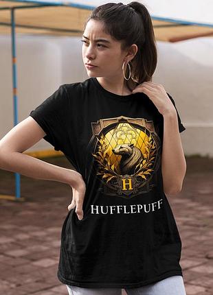 Футболка loys harry potter (hufflepuff) черный xs