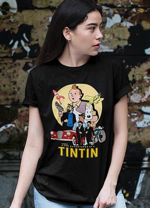 Футболка loys tin tin (the adventures of tin tin) черный xs