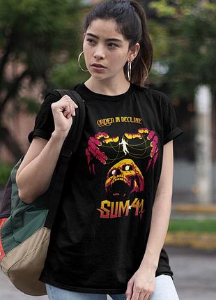 Футболка loys sum 41 (order in decline) чорний m