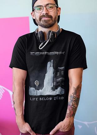 Футболка loys унисекс eisfabrik (life below zero) черный xxl