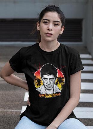 Футболка loys scarface (tony montana california) черный s