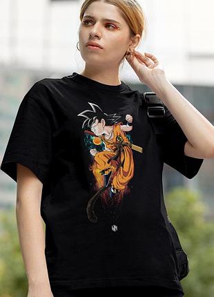 Футболка loys dragon ball (son goku) чорний xl