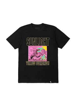 Футболка черная loys jojo's bizarre adventure phantom blood glow in the dark tee