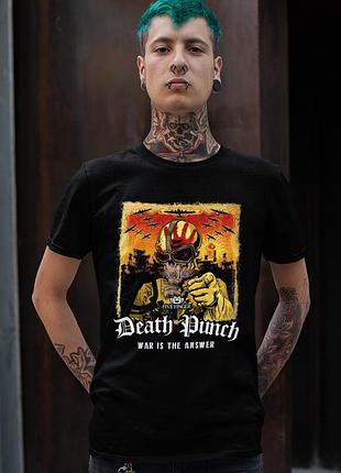 Футболка loys унисекс five finger death punch (war is the answer) черный xxl