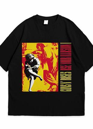 Футболка loys с принтом guns n' roses use your illusion i черный xs