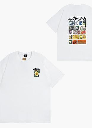 Футболка loys stussy стуси чорна нова якісна футболка loys зі 100% бавовни xs