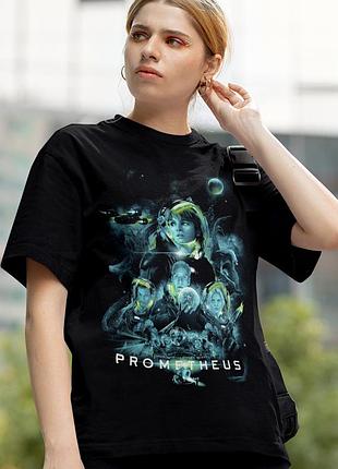 Футболка loys alien (prometheus) черный xl