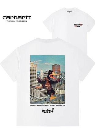 Футболка loys бавовняна з принтом carhartt sk8 art.015 xs