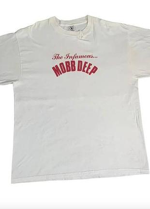 Футболка loys повседневная mobb deep ''murda muzik'' vintage t-shirt with backprint l