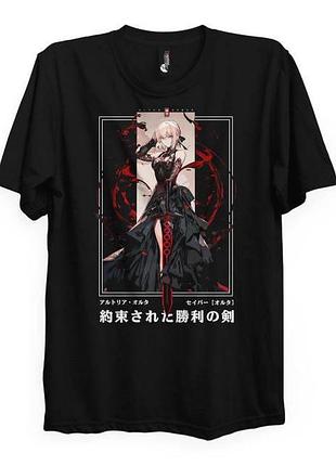 Футболка loys з принтом saber (alter) xs