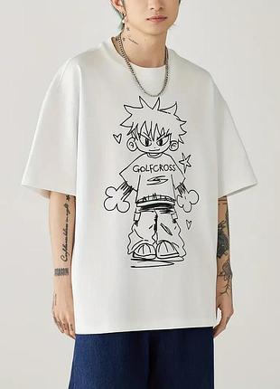 Футболка loys в стиле vetements белый xxl
