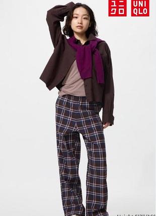 Фланелеві штани uniqlo