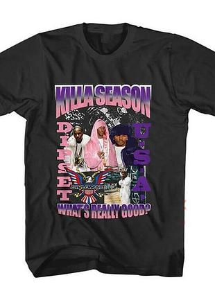 Футболка loys повсякденна dipset killa season vintage t-shirt xs
