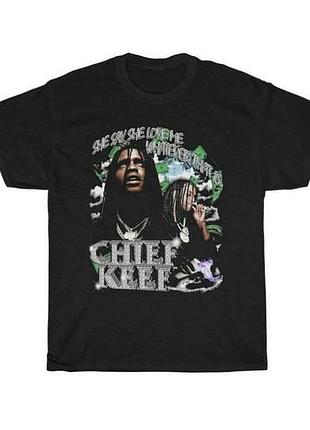 Футболка loys повсякденна chief keef vintage look t-shirt xs