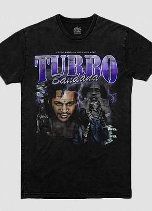 Футболка loys повсякденна fredo santana & chief keef ''turbo bandana'' t-shirt xs